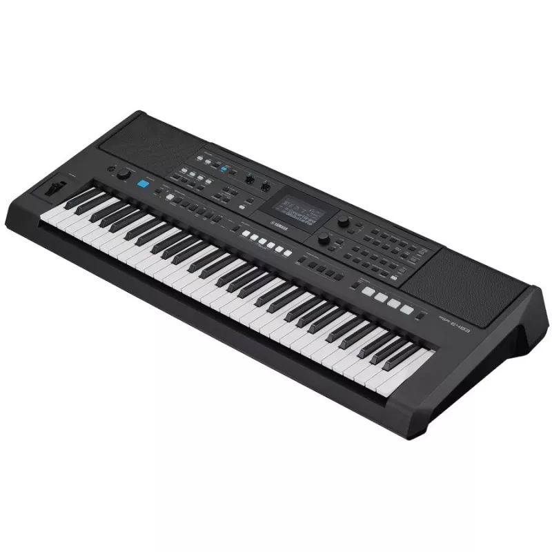 Tastatur YAMAHA PSR-E483 — 61-Tasten tragbares Arranger-Tastatur mit Anschlagdynamik und USB-MIDI