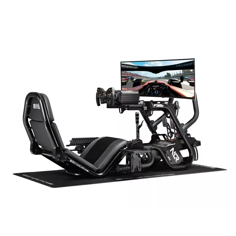 Rennsimulator-Cockpit Next Level Racing NLR-R003 F-GT Pro Formula und GT Grau Edition