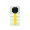 NeXtime Wanduhr 2855gn Bold Stripes, 19 x 38 cm, Wand, Grün