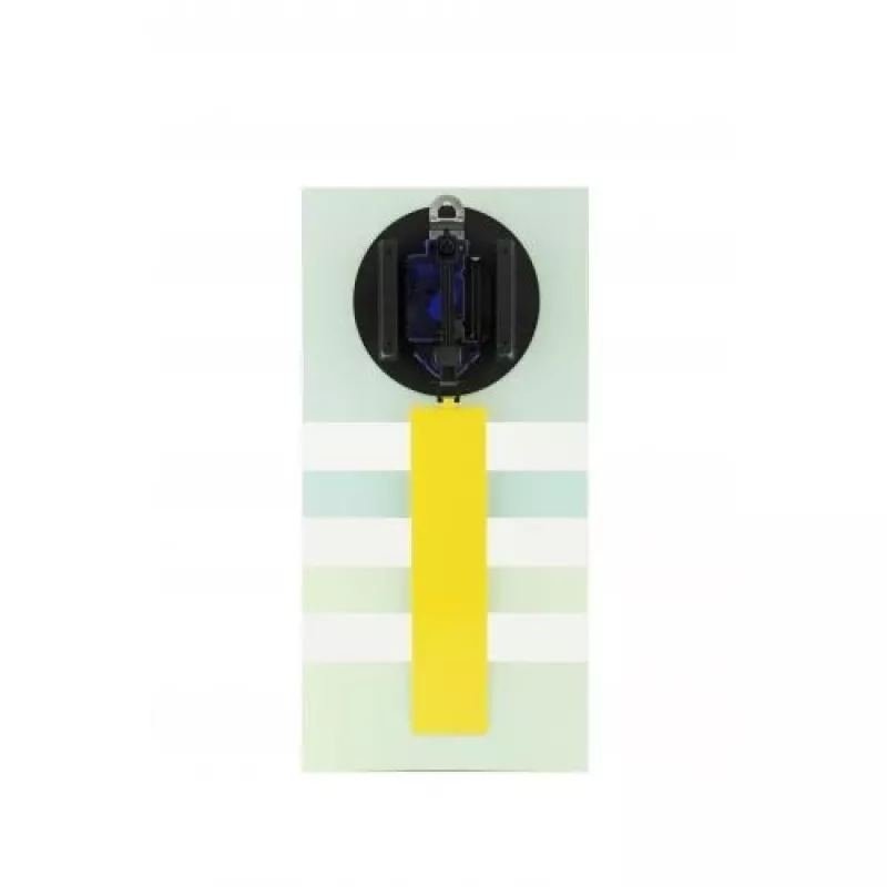 NeXtime Wanduhr 2855gn Bold Stripes, 19 x 38 cm, Wand, Grün