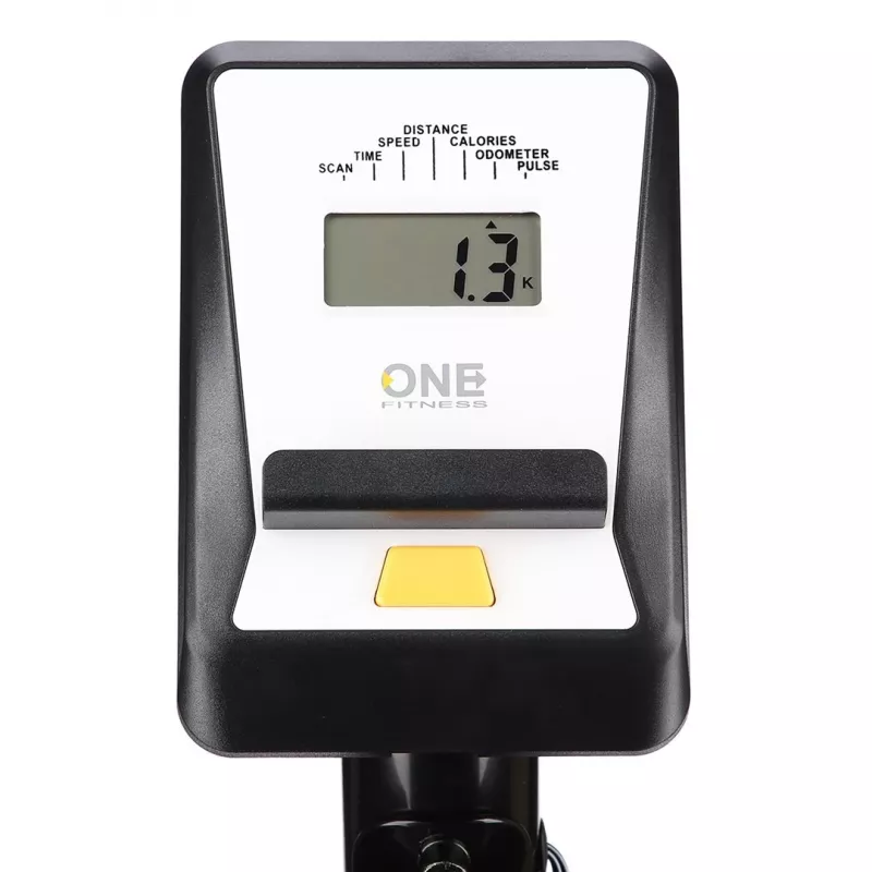 One Fitness RM8740 Weißes Magnet-Heimtrainer
