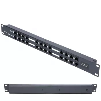 Extralink PoE-Injektor 12 Port 12x 100Mb/s RJ45, Rackmount