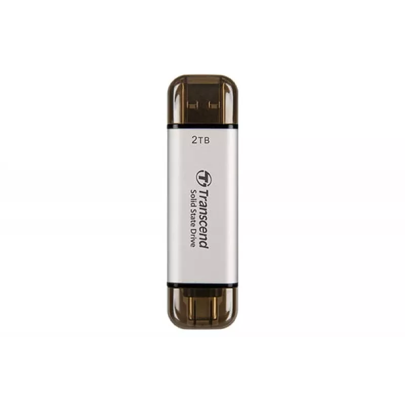 SSD-Festplatte Transcend 1 TB extern USB Typ-A USB Typ-C ESD310