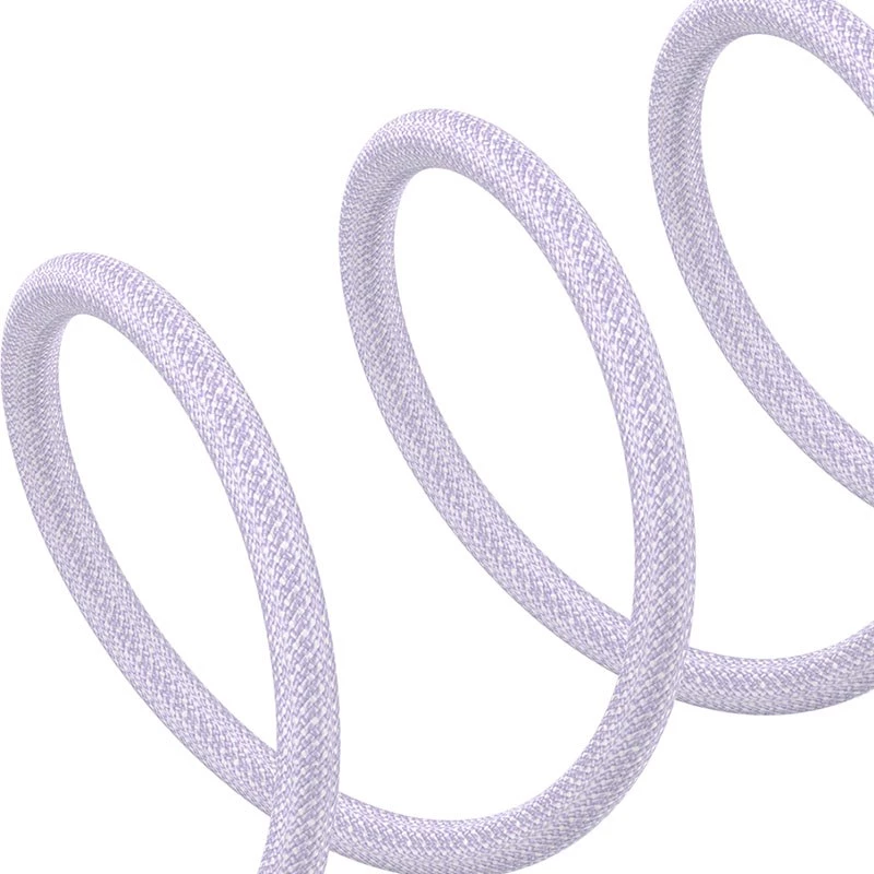 USB-C auf Lightning Schnellladekabel Baseus Gem 1 m 20 W Violett, Nylonummantelung, 7-Pin Lightning