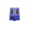 PoE Injector Extralink Gigabit 4-Port, 4x 1000Mb/s RJ45, 48V, Blau/Schwarz