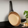 Bratpfanne Russell Hobbs RH01666BEU7 24 cm, antihaftbeschichtet, schwarz