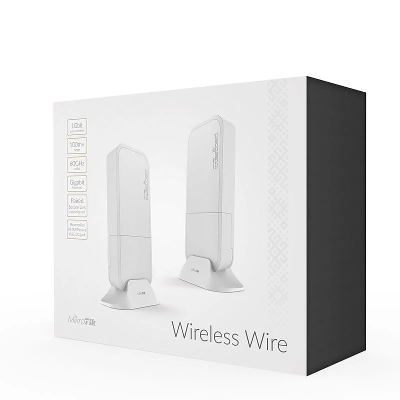 Mikrotik RBWAPG-60ADKIT WLAN-Zugangspunkt 1000 Mbit/s Weiß Power over Ethernet (PoE)