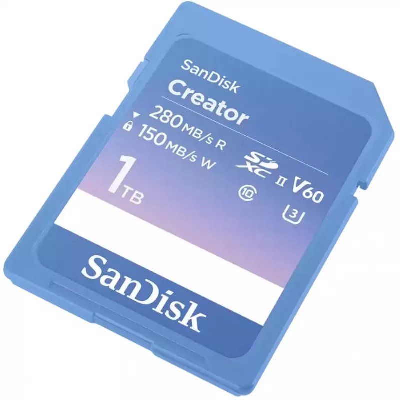 SanDisk Creator SD UHS-II Speicherkarte, 1 TB, Blau, SDSDXEP-1T00-GNCIS