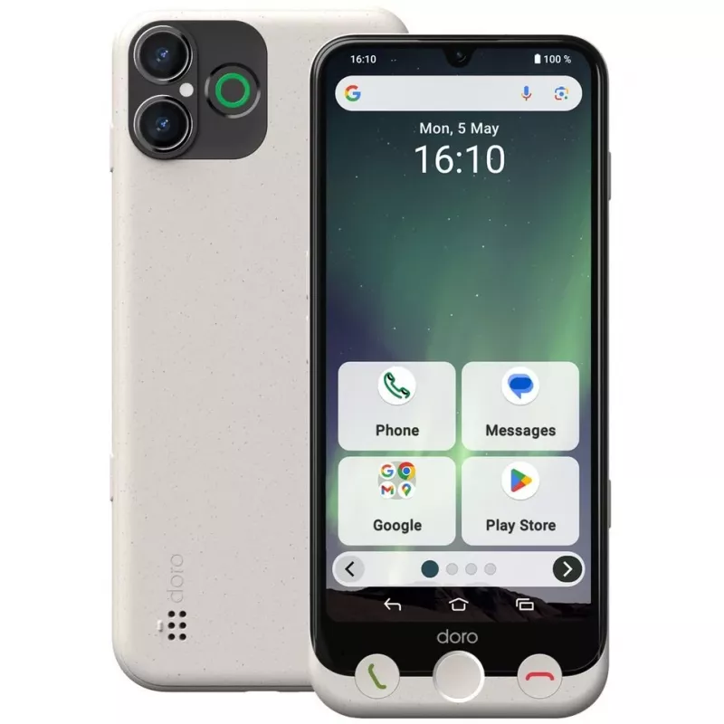 Smartphone Doro Aurora A30 6.1 Zoll 6GB 128GB Weiß