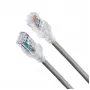 Netzwerk-Patchkabel Belden 10GX Cat6a U/UTP LSZH, 2 m, RJ-45–RJ-45, grau