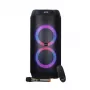 Tragbarer Lautsprecher MANTA ATTIS SPK0802 120W, Bluetooth, kabelgebundener Eingang, wiederaufladbar, FM, LED-Lichter