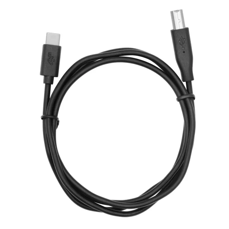 USB A auf B Kabel TB 1,8 m — Schwarz, für Drucker