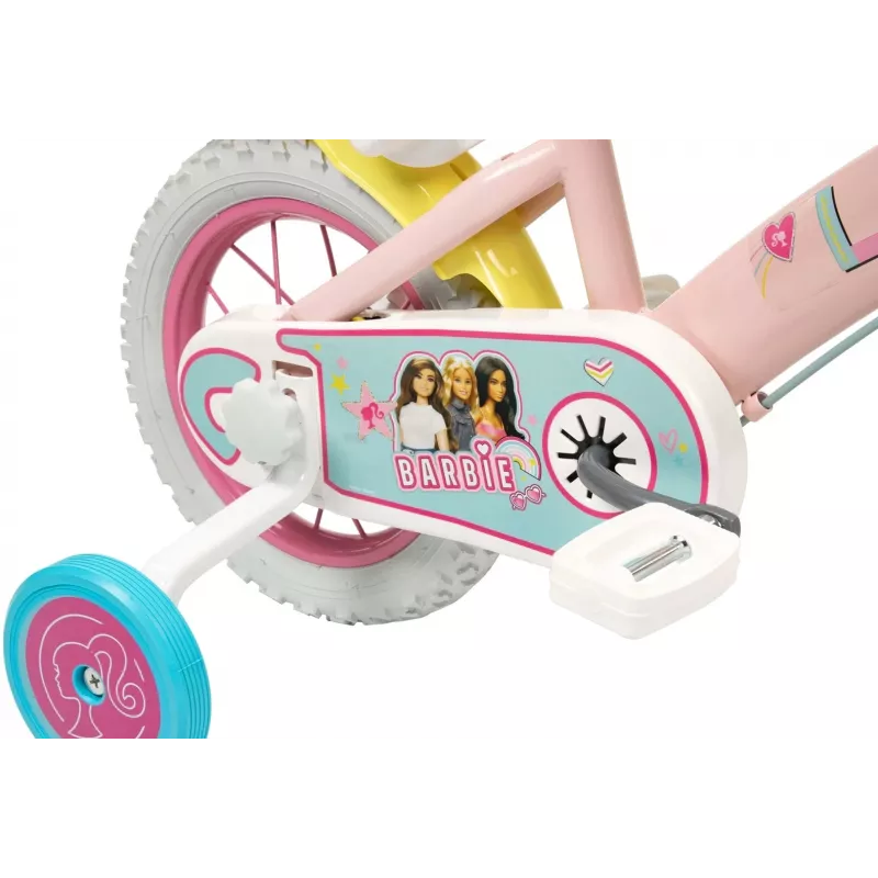 Kinderfahrrad Toimsa 12 Zoll Modell 1265 — Barbie-Design, 12-Zoll-Räder, geeignet für Kleinkinder