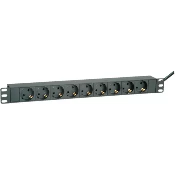 Stromverteiler ROLINE 19.07.1621 2m 9 AC-Ausgänge Innenbereich Schwarz