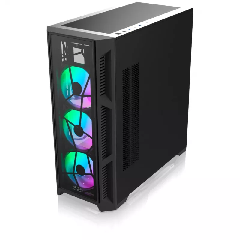 PONOS Ultra, Midi Tower, PC, Schwarz, ATX, EATX, micro ATX, Mini-ITX, SPCC, Gehäuse