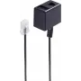Telefonkabel ShiverPeaks BS71270-8 0,15 m Schwarz