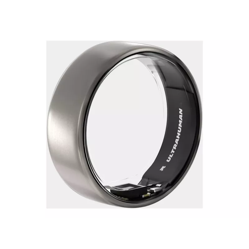 Ultrahuman Ring Air Raw Titanium Größe 6 | Ultrahuman