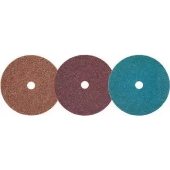 3M abrasive fleece disc coarse D.115mm Hook-and-Loop for cleaning/finishing work (65333)