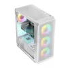 Logic PORTOS ARGB MINIDI USB 3.0 Gehäuse Weiß