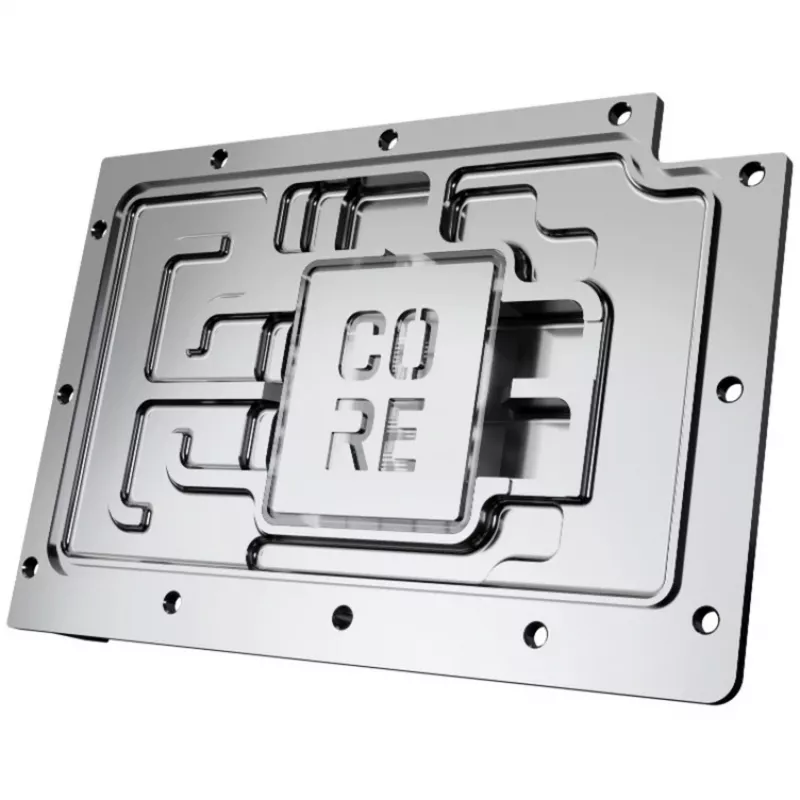Grafikkarten-Wasserkühler Alphacool RTX 5080 Phoenix Transparent Silber mit Backplate
