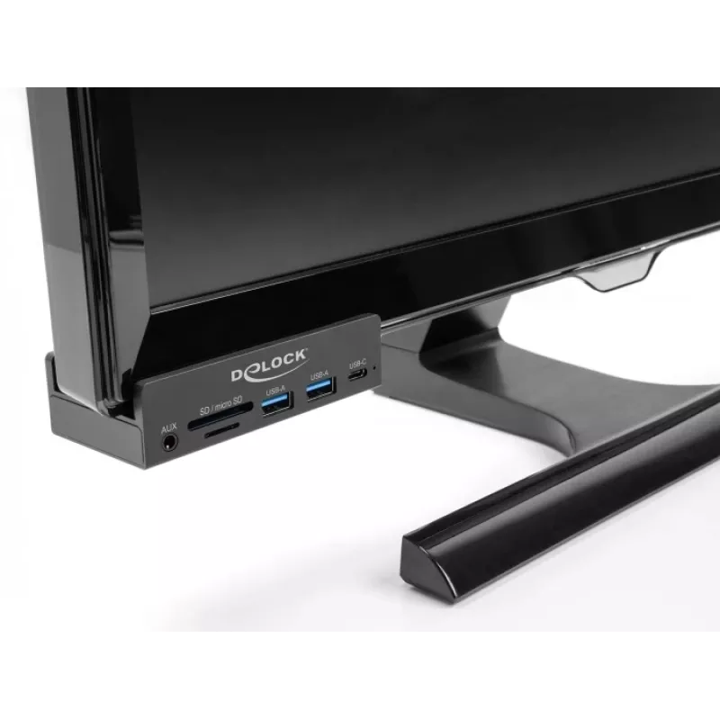 DeLOCK 64285 USB 2.0 Type-A Hub 5000 Mbit/s Schwarz
