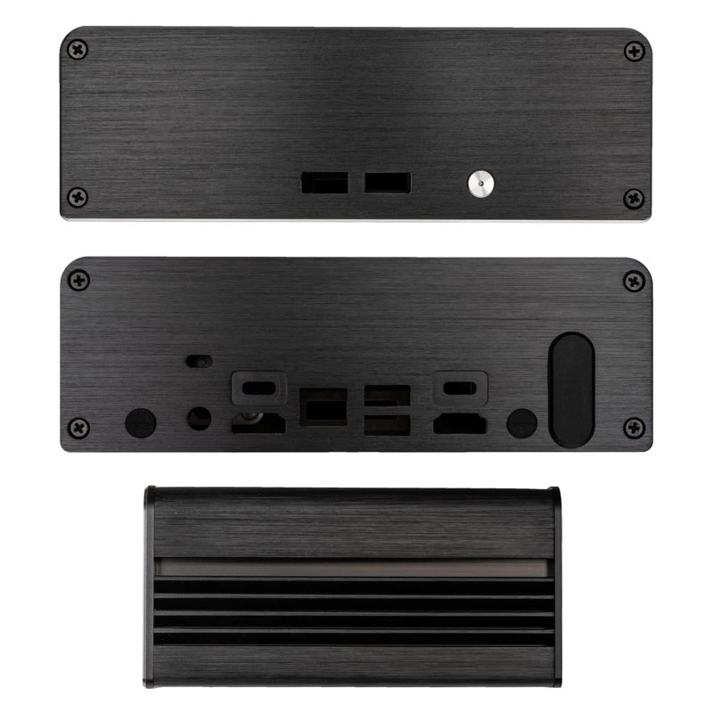 PC-Gehäuse Akasa MaxWell Pro Mini-ITX Small Form Factor Schwarz