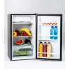Kühl-Gefrierkombination Ravanson LKK-90ES, freistehend, 91 l gesamt (81 l Kühlschrank + 10 l Gefrierfach), silber