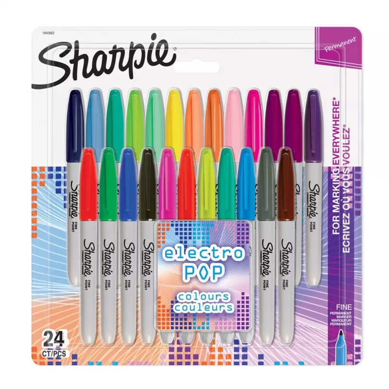 Feinmarker Sharpie Fine 24 Stk. Mehrfarbig