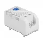 Thermostat DELOCK 66823, Kunststoffgehäuse IP20, 30 W, 250 V, 10 A, 43×60×33 mm, blau/grau