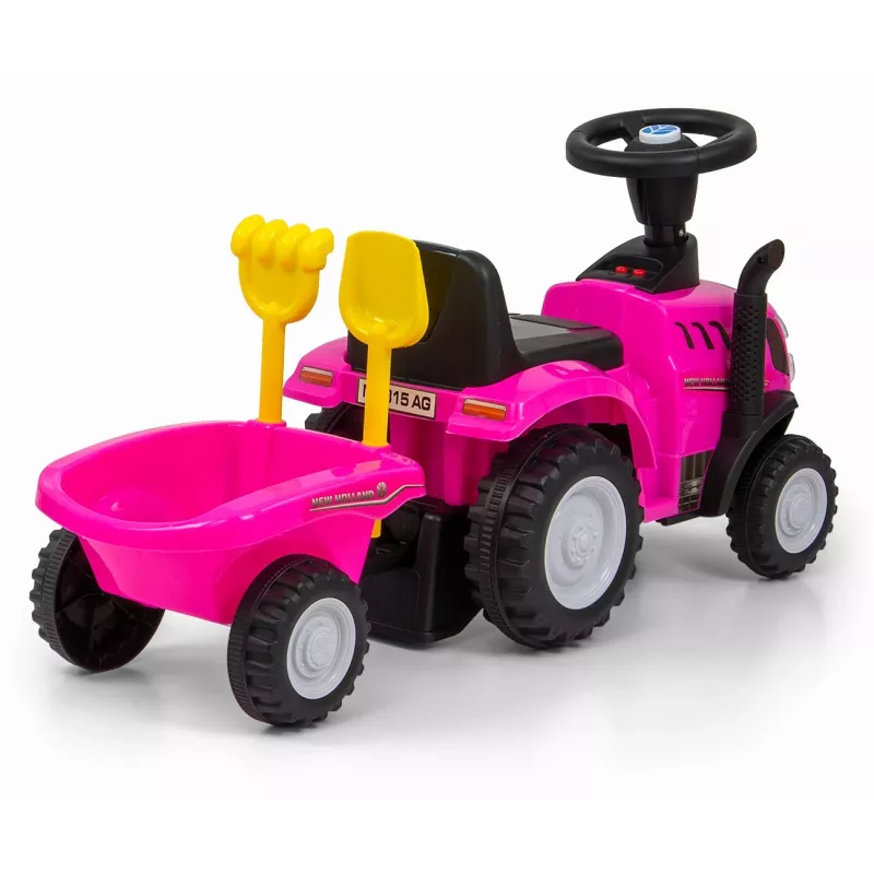 Rutschfahrzeug milly mally T7 Traktor (pink) Kinderrutschfahrzeug