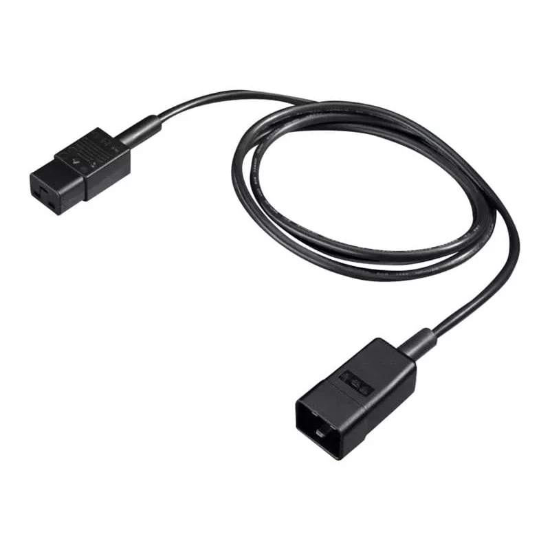 Rittal DK 7200.217 Schwarz 1,8 m C20-Kupplung C19-Kupplung