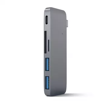 Satechi ST-TCUPM Type-C USB 3.0 3-in-1 Kombi-Hub