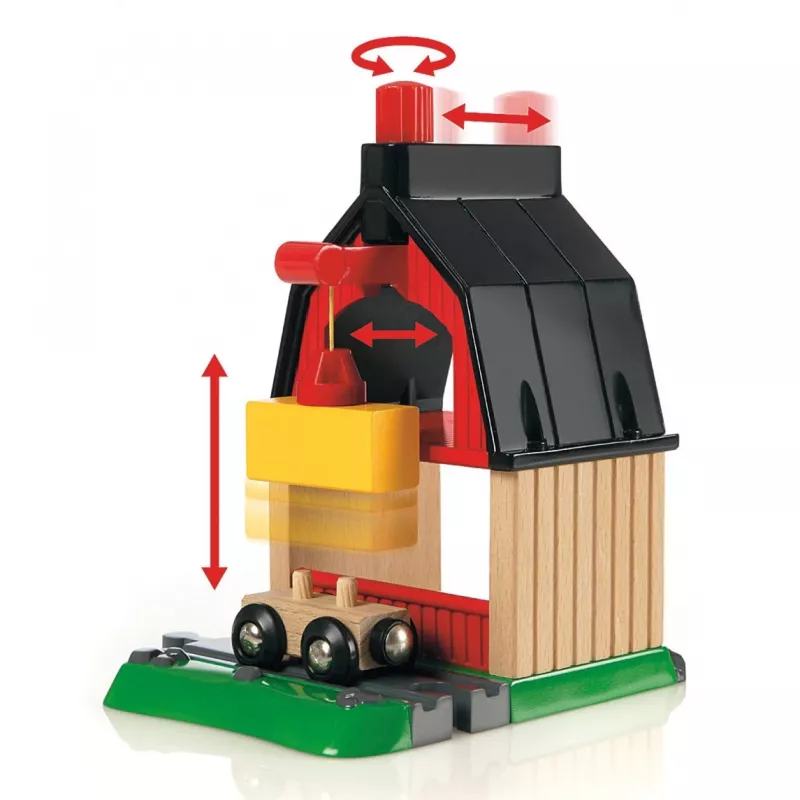 BRIO 33719 Bauernhof-Zugset, 20 Teile