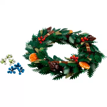 LEGO 10340 Icons Weihnachtskranz Bauspielzeug