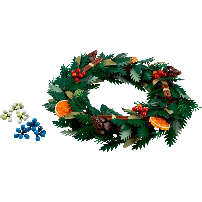 LEGO 10340 Icons Weihnachtskranz Bauspielzeug