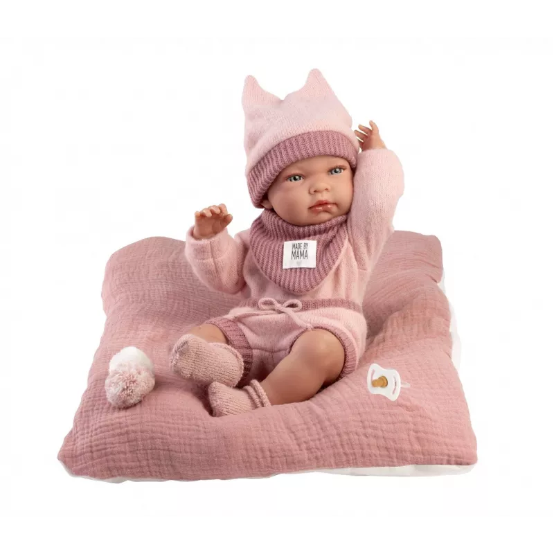 Puppe Llorens 40 cm Vinylbaby mit realistischen Merkmalen und weichem Körper