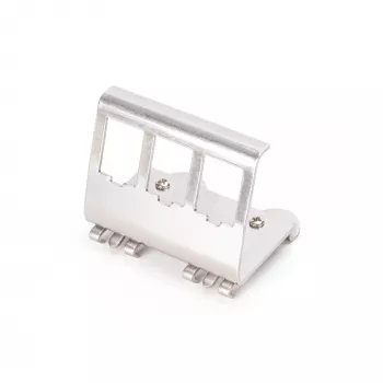 Adapter Digitus AN-25183 für 3x Keystone-Modul Edelstahl