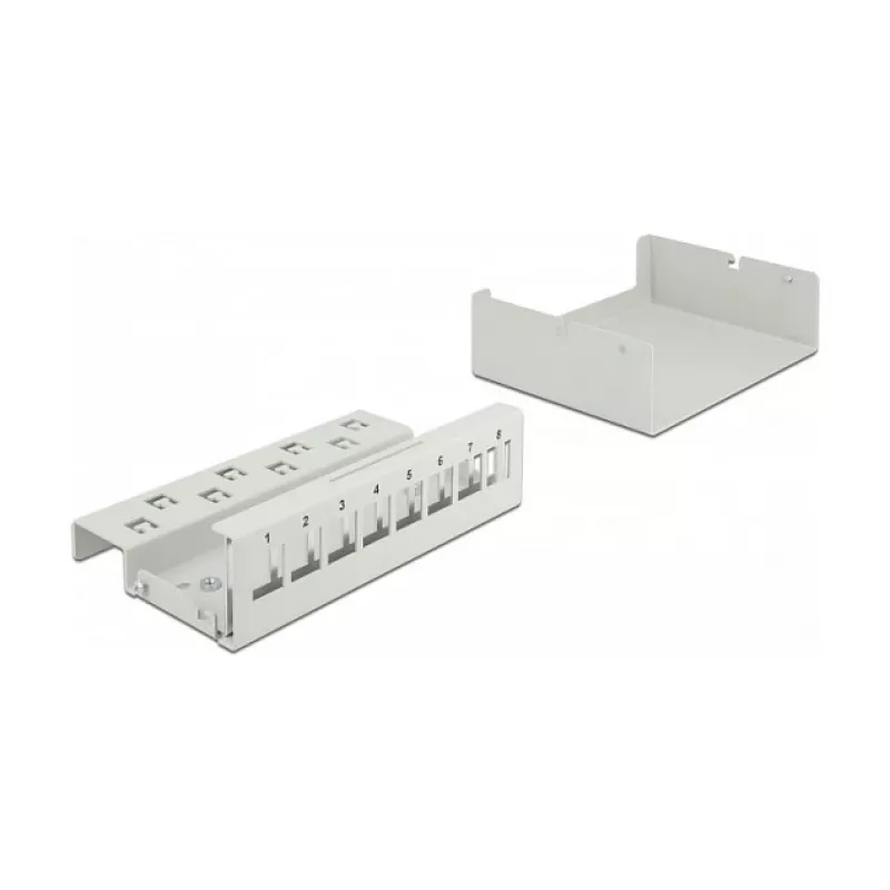 Keystone Patch Panel DeLOCK 43412 8 Port Grau