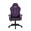 Gaming-Stuhl Arozzi Torretta SoftFabric Lila – ergonomisches Design, verstellbare Armlehnen, neigbare Rückenlehne