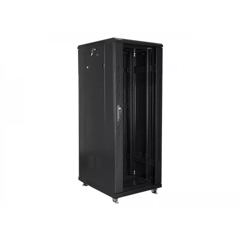 Lanberg Freistehender Schrank 19 32U/600x800 (zerlegt) schwarz (RAL