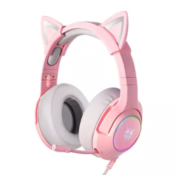 Headset Onikuma K9 Pink RGB Gaming-Headset