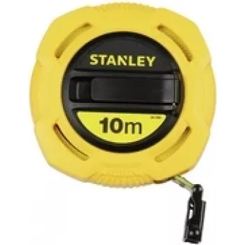 Maßband STANLEY Landmeter Schwarz & Decker Fiberglas 10 m Modell 0-34-295
