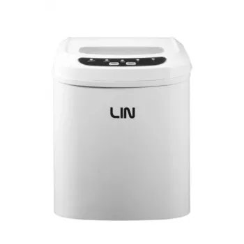 Tragbarer Eiswürfelbereiter LIN ICE PRO-W12 weiß