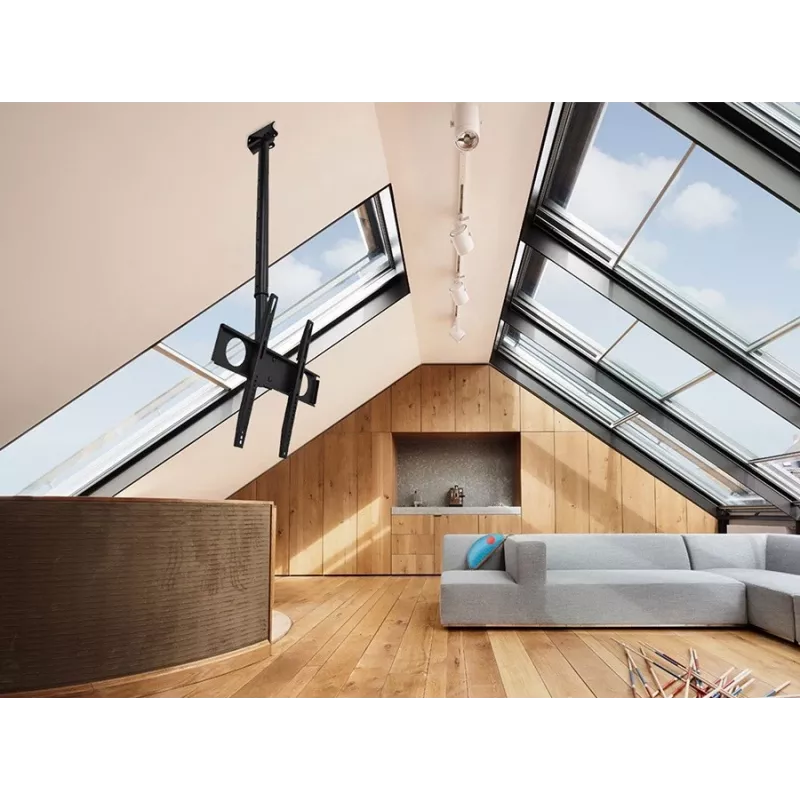 Wand-/Deckenhalterung MACLEAN MC-631 für 32–55 Zoll Fernseher, Universalhalterung, Tragfähigkeit bis 50 kg