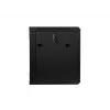 Wandmontierbarer Rack LANBERG 9U (600×450×507 mm) IP20, max. Belastung 60 kg, schwarz