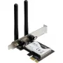 Inter-Tech DMG-32 - Eingebaut - Kabellos - PCI Express - Wi-Fi - 650 Mbit/s - Schwarz - Silber (88888148)