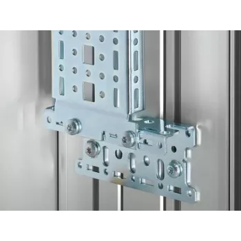 Gehäusezubehör Rittal CP 6205.100 – Stahlgehäuse, Silber, 4er-Pack