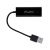 Netzwerkkarte LANBERG NC-0100-01 USB 10 Gbit/s, hot-swap-fähig, Kabel 0,15 m, schwarz