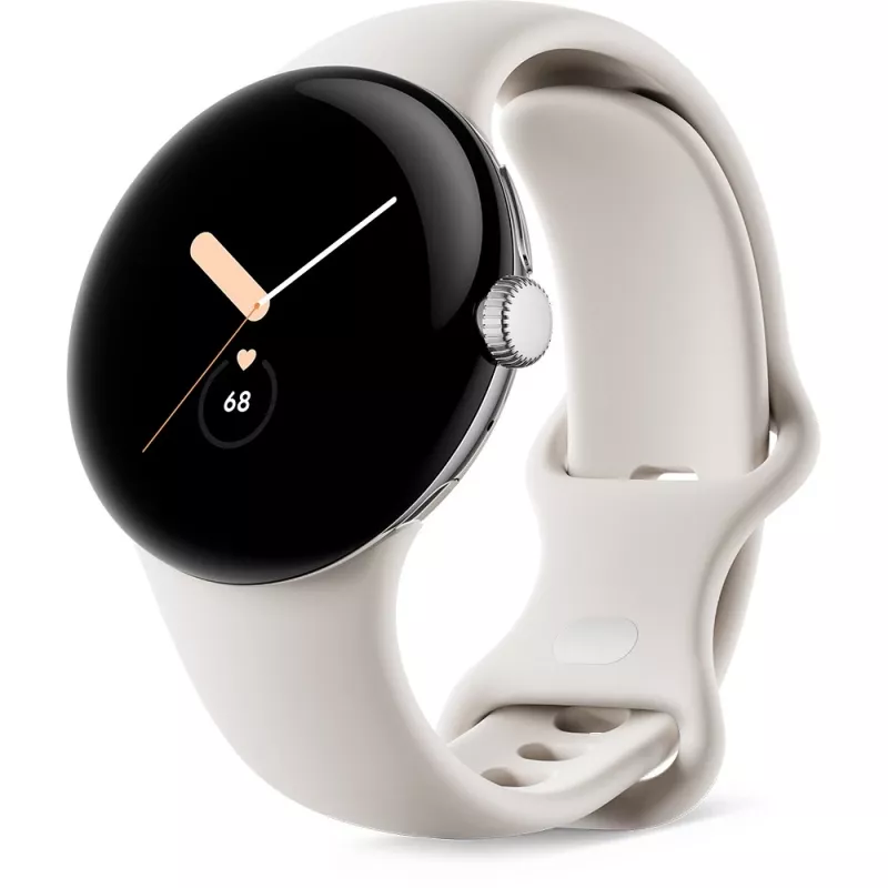 Google – Uhrenarmband für Smartwatch – Klein / Groß – Kreide – für Google Pixel Watch (GA03264-WW)