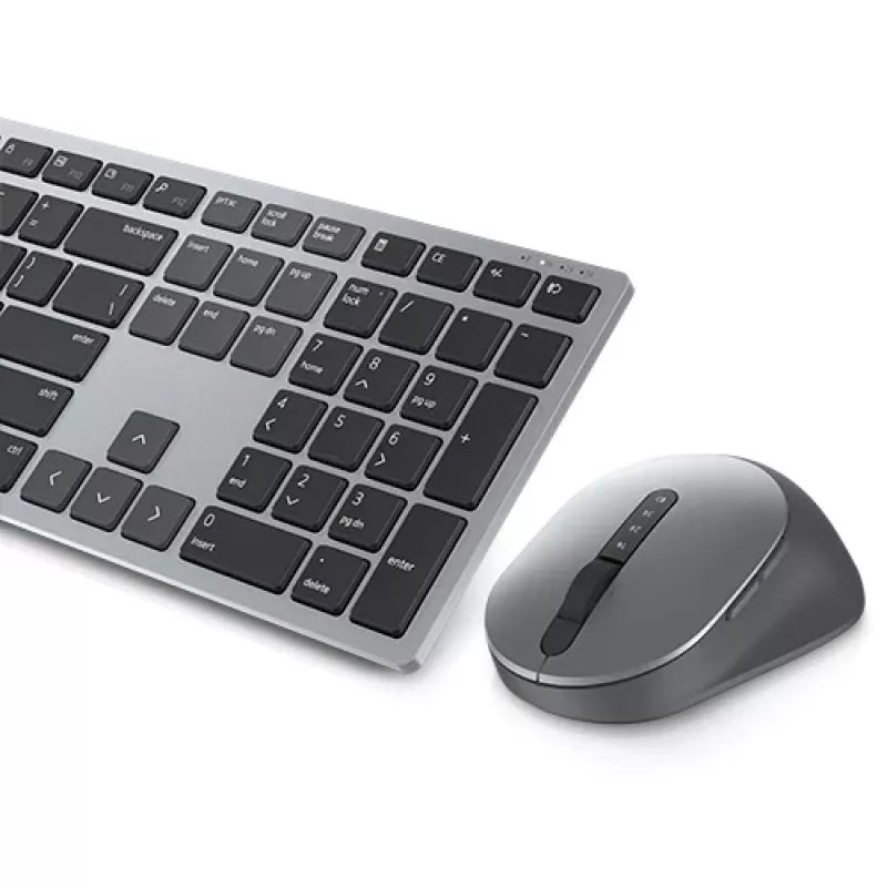 Kabelloses Tastatur-Maus-Set Dell KM7321W Titan Grau mit Batterien im Lieferumfang